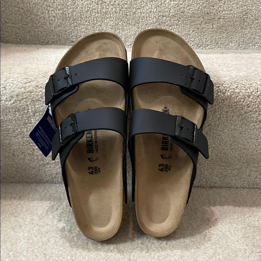 Birkenstock Black Double-Strap Sandals